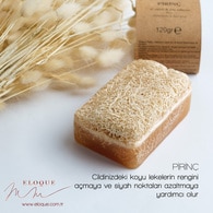 Eloque Pirinç Doğal Kabak Lifli Sabun 120Gr