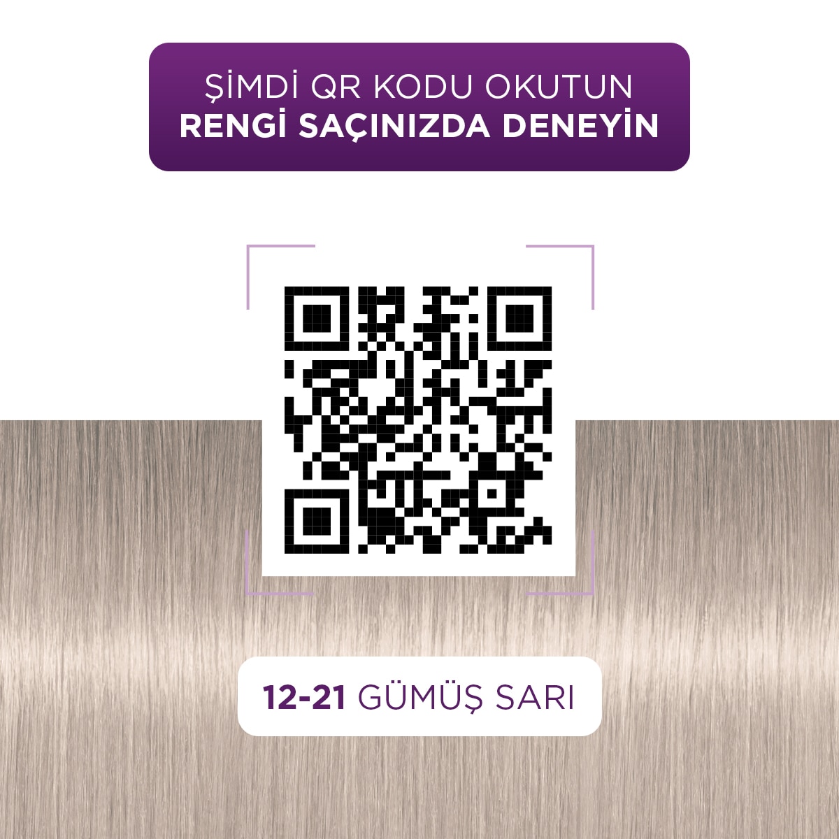  PALETTE NATURAL COLORS PALETTE NATURAL COLORS Palette Naturel Göz Alıcı Renkler Saç Boyası 12-21 Gümüş Sarı  1 of 10 