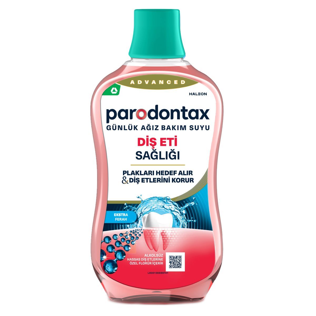 PARODONTAX PARODONTAX Parodontax Ağız Suyu Ekstra Ferah 500 ml 1 of 8