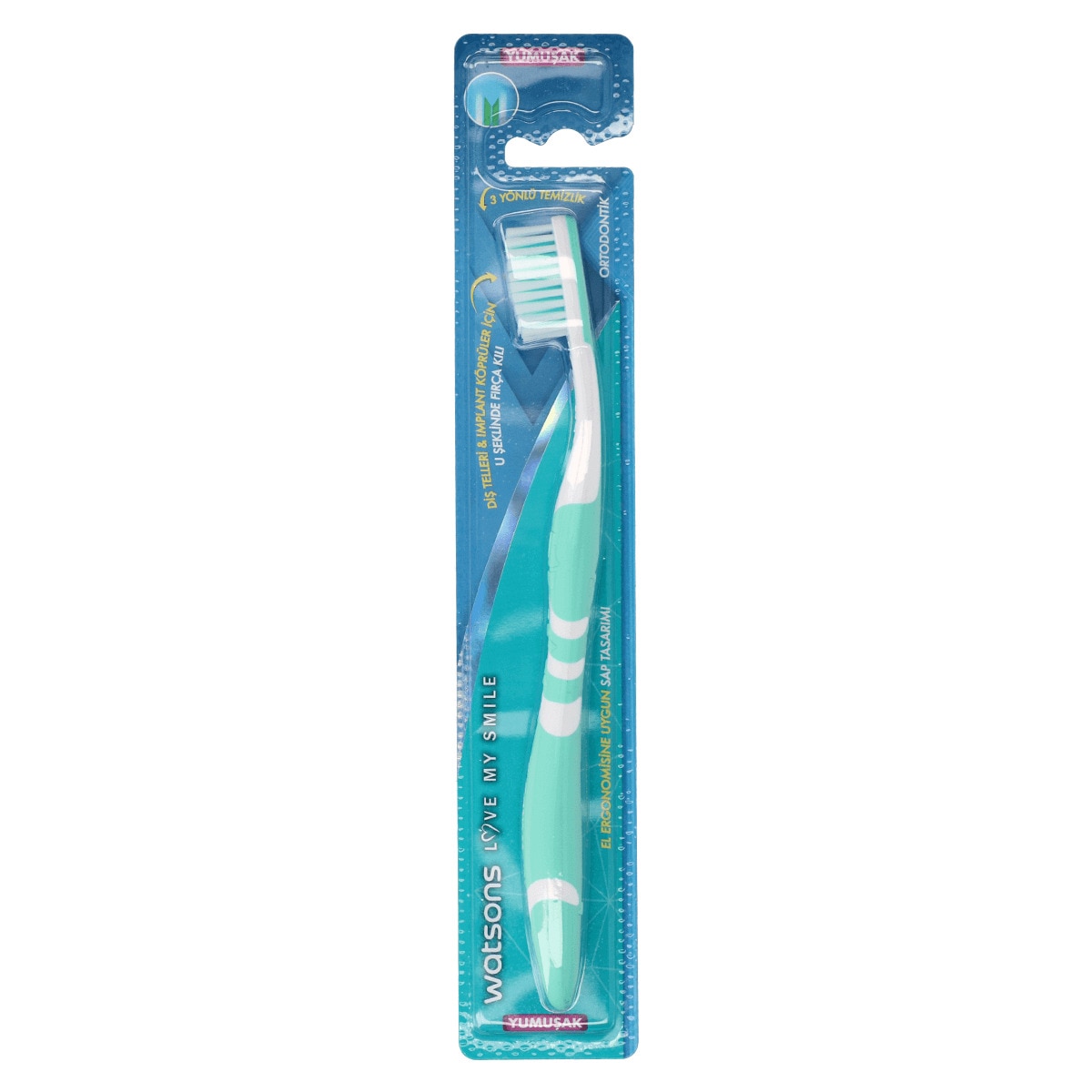  WATSONS WATSONS Watsons Ortodontik White Diş Fırçası  1 of 2 