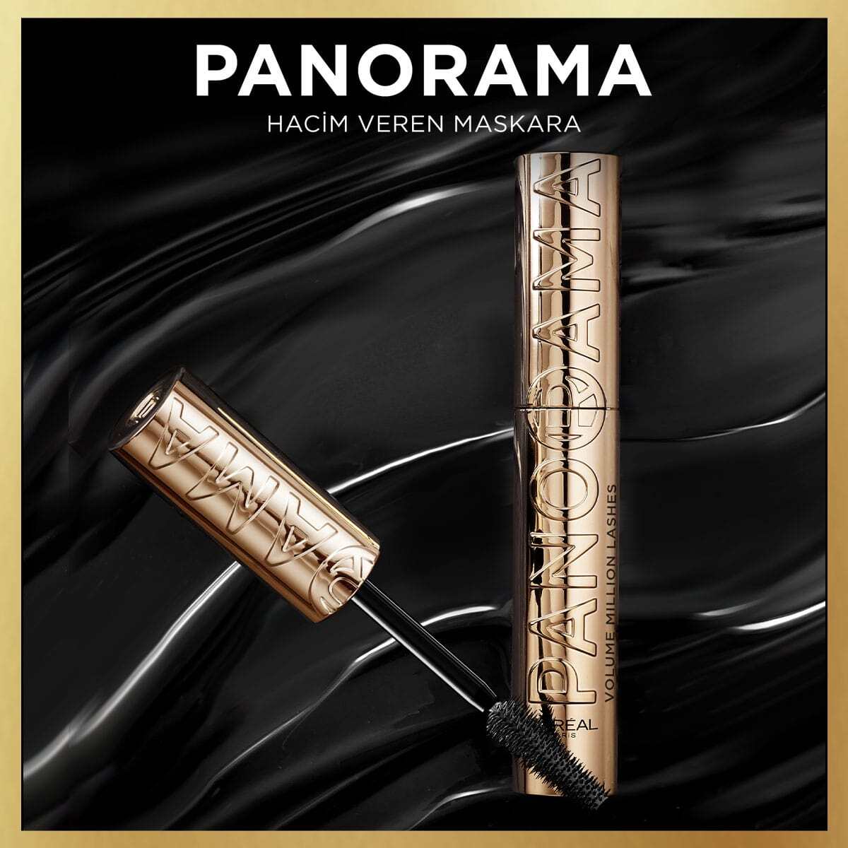  LOREAL PARIS LOREAL PARIS L'Oreal Paris Panorama Hacim Veren Maskara Siyah  1 of 8 