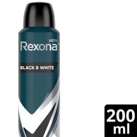  REXONA REXONA Rexona Men Erkek Sprey Deodorant Invisible Black & White 72 Saat Kesintisiz Üstün Koruma 200 ml  1 of 1 