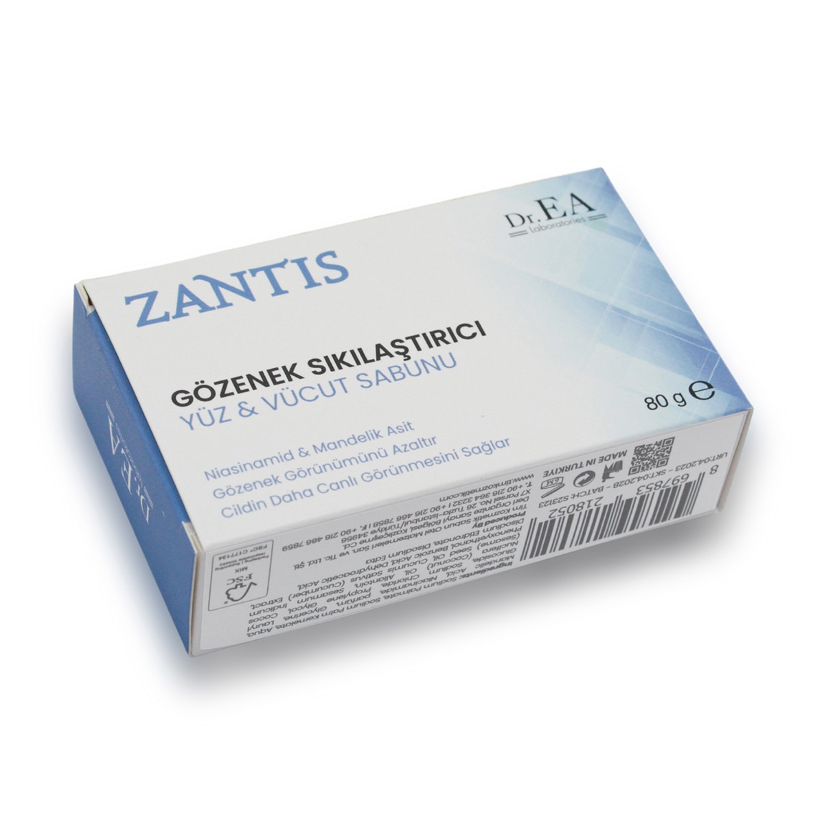  ZANTİS ZANTİS Zantis Sabun Gözenek Sıkılaştırıcı 80 g  1 of 3 