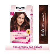 PALETTE PALETTE Palette Işıltılı Transparan Renkler Kızıl Kahve 5-8