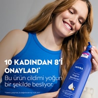 NIVEA BODY NIVEA BODY Nivea Besleyici Vücut Sütü 400 ml Kuru ve Çok Kuru Ciltler 48 Saat Nemlendirici E Vitamini ve Badem Yağı 1 of 7
