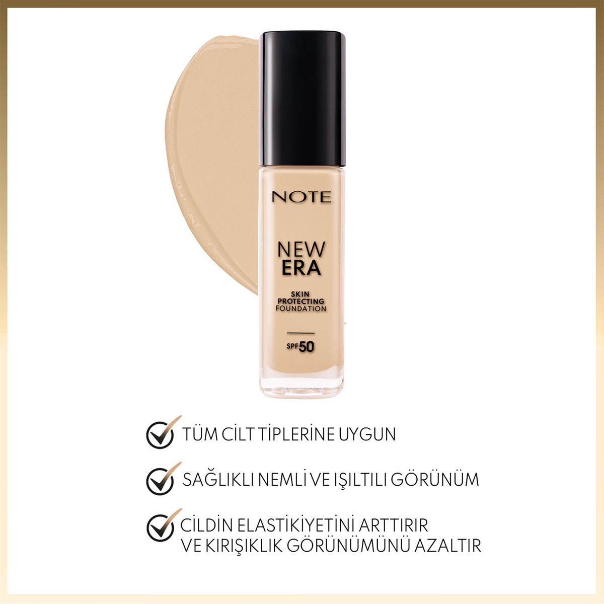  NOTE NOTE Note New Era Skin Protect Fondöten 110  1 of 4 