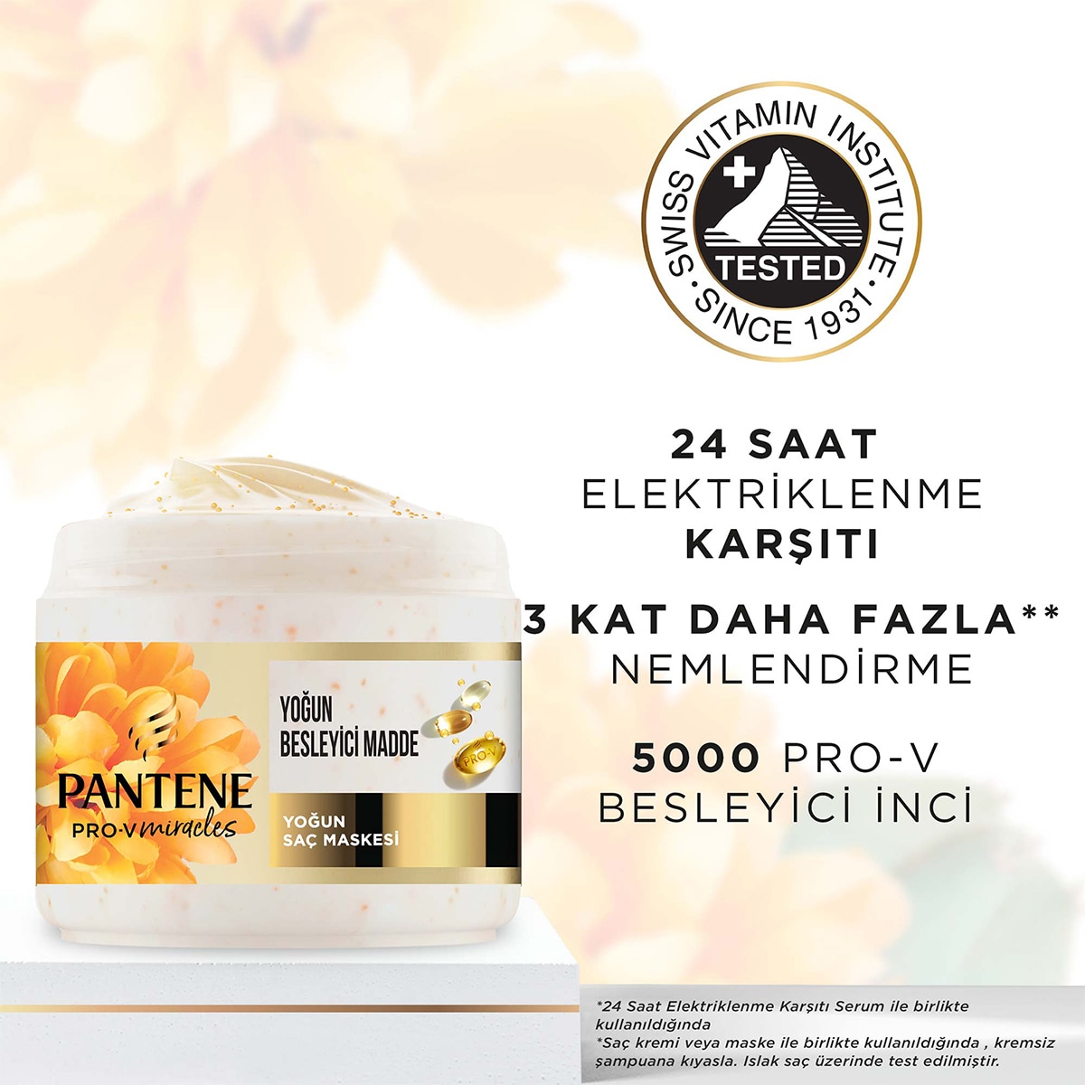  PANTENE PANTENE Pantene Maske Miracles Kıvırcık Saçlar 300 ml  1 of 5 