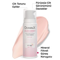 Derminix Ton Eşitleyici Yüz Kremi Spf50+ 50 ml