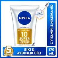  NIVEA BODY NIVEA BODY Nivea SPF15 Super10 Serum Etkili Sıkılaştırıcı ve Aydınlatıcı Vücut Losyonu 170 ml  1 of 1 