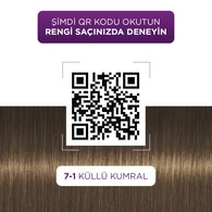 Palette Göz Alıcı Renkler Saç Boyası 7-1 Küllü Kumral