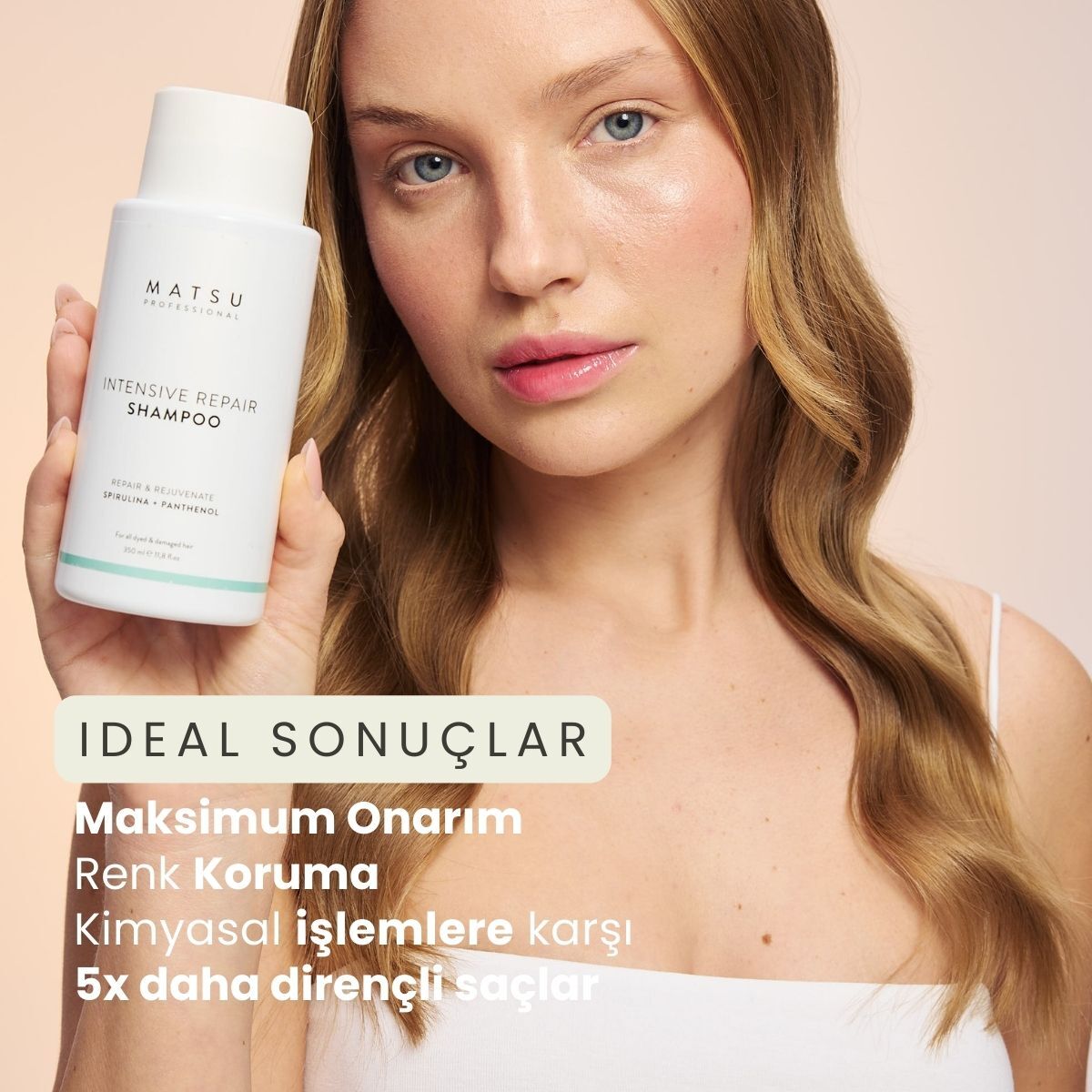  MATSU PROFESSIONAL MATSU PROFESSIONAL Matsu Intensive Repair Yıpranmış Saçlar Şampuan 350 ml  1 of 7 