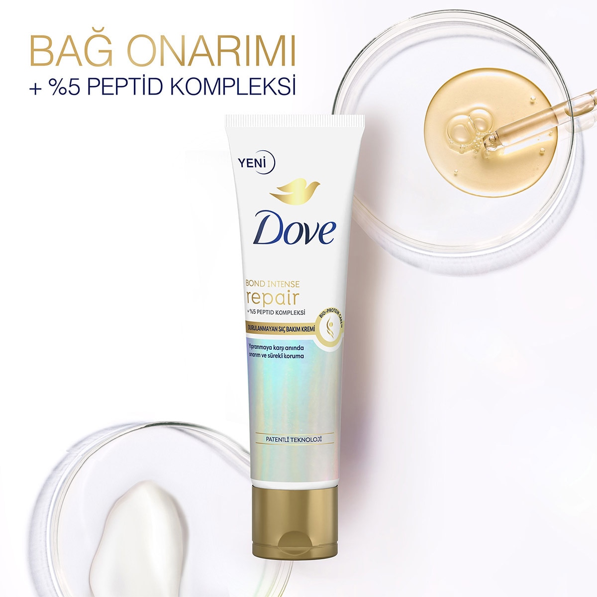  DOVE DOVE Dove Saç Bakım Kremi Bond Intense Repair 150 ml  1 of 10 