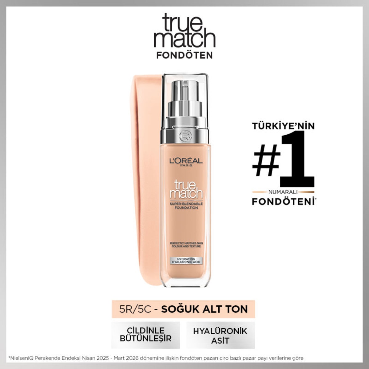 LOREAL PARIS LOREAL PARIS LOREAL PARIS TRUE MATCH FDT R5(C5) YN 1 of 12