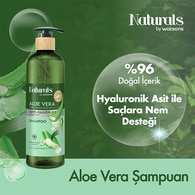 NATURALS BY WATSONS NATURALS BY WATSONS Naturals By Watsons Aloe Vera Şampuan 490 ml 1 of 4