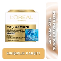  LOREAL PARIS LOREAL PARIS L'Oreal Paris Yaş Uzmanı Kırışıklık Karşıtı Nemlendirici Krem 30+ 50 ml  1 of 5 