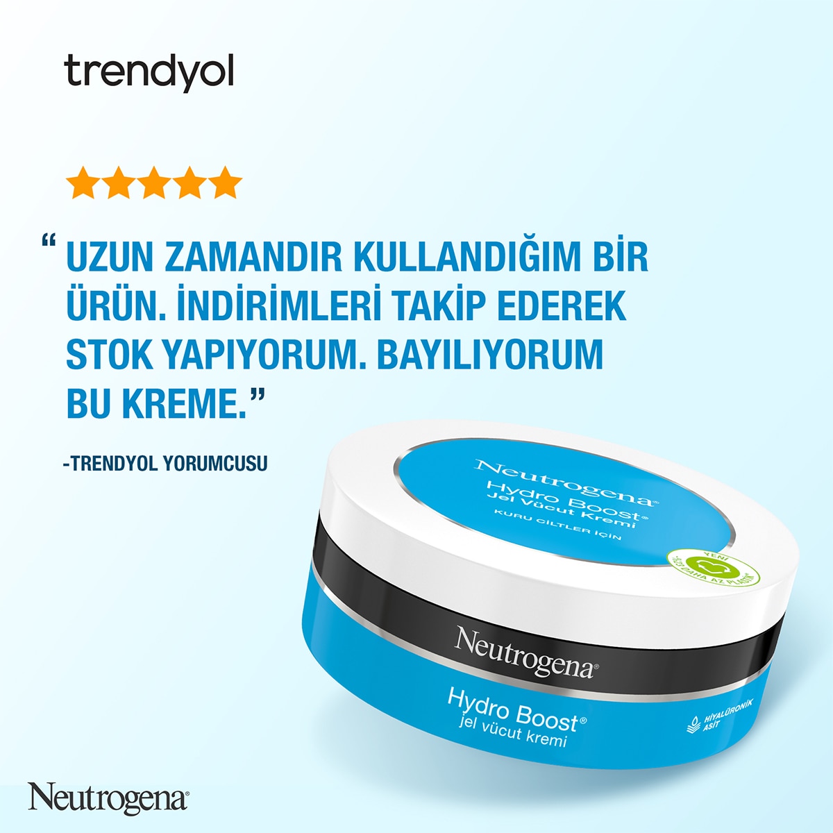 NEUTROGENA NEUTROGENA Neutrogena Hydro Boost Jel Vücut Kremi 200 ml 1 of 8