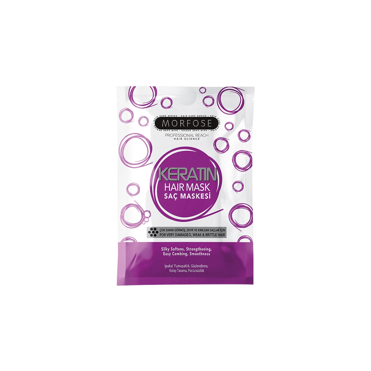 MORFOSE MORFOSE Morfose Keratin Saç Maskesi Seyahat Boy 25 ml 1 of 5
