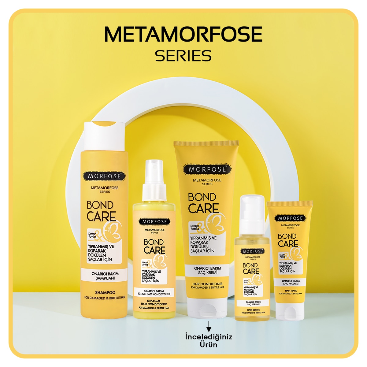  MORFOSE MORFOSE Morfose Metamorfose Onarıcı Bakım Saç Kremi 250 ml  1 of 7 