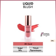  NOTE NOTE Note Nemlendirici Etkili Işıltılı Likit Allık 20 Coral  1 of 1 