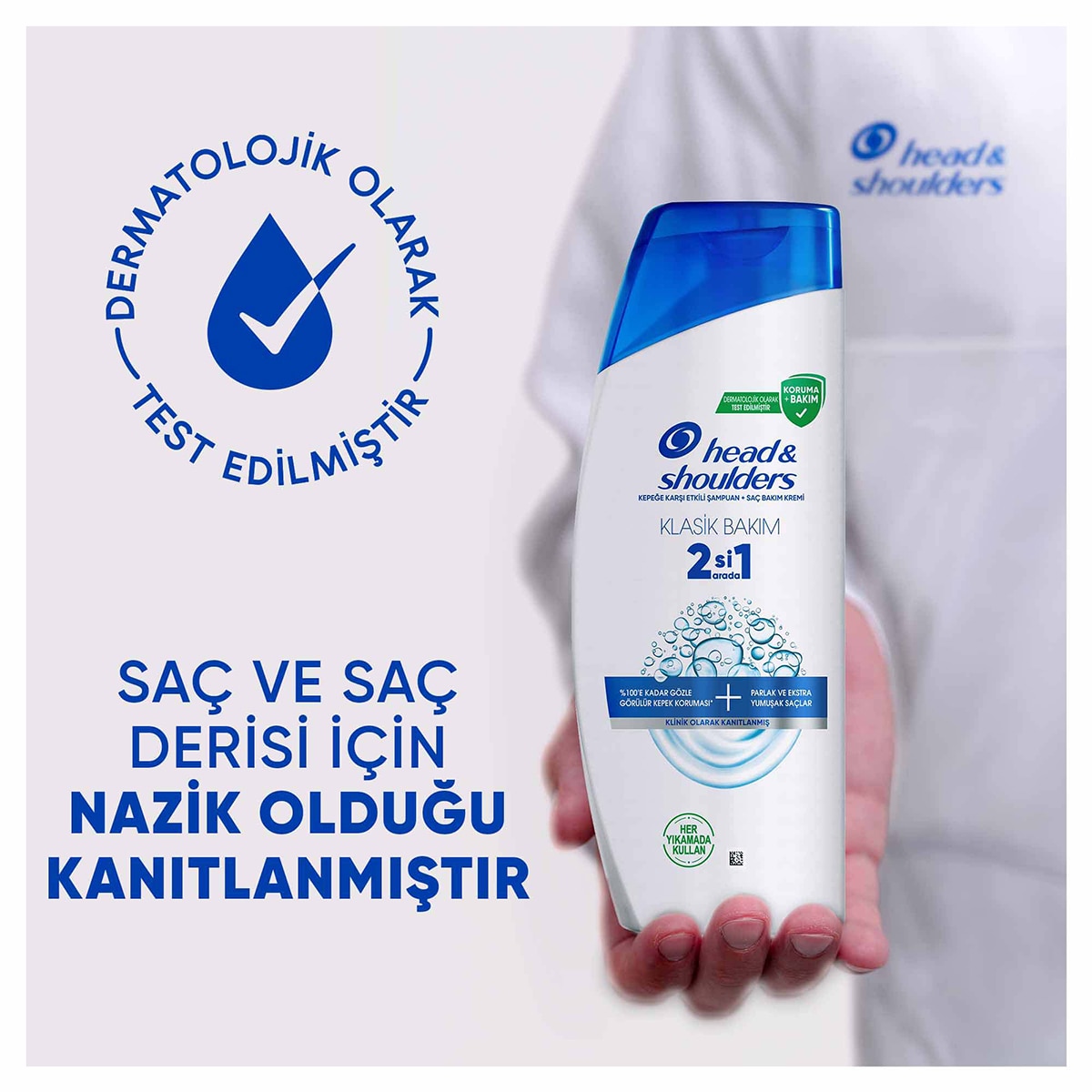  HEAD&SHOULDERS HEAD&SHOULDERS Head&Shoulders Şampuan 2'si 1 Arada Klasik 625 ml  1 of 11 