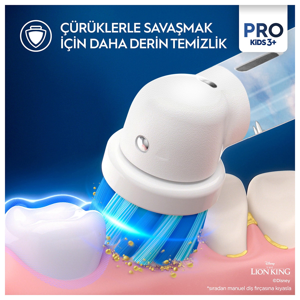 ORAL-B ORAL-B Oral-B Pro D103 Lion King Şarjlı Fırça ve Seyahat Kabı 1 of 5