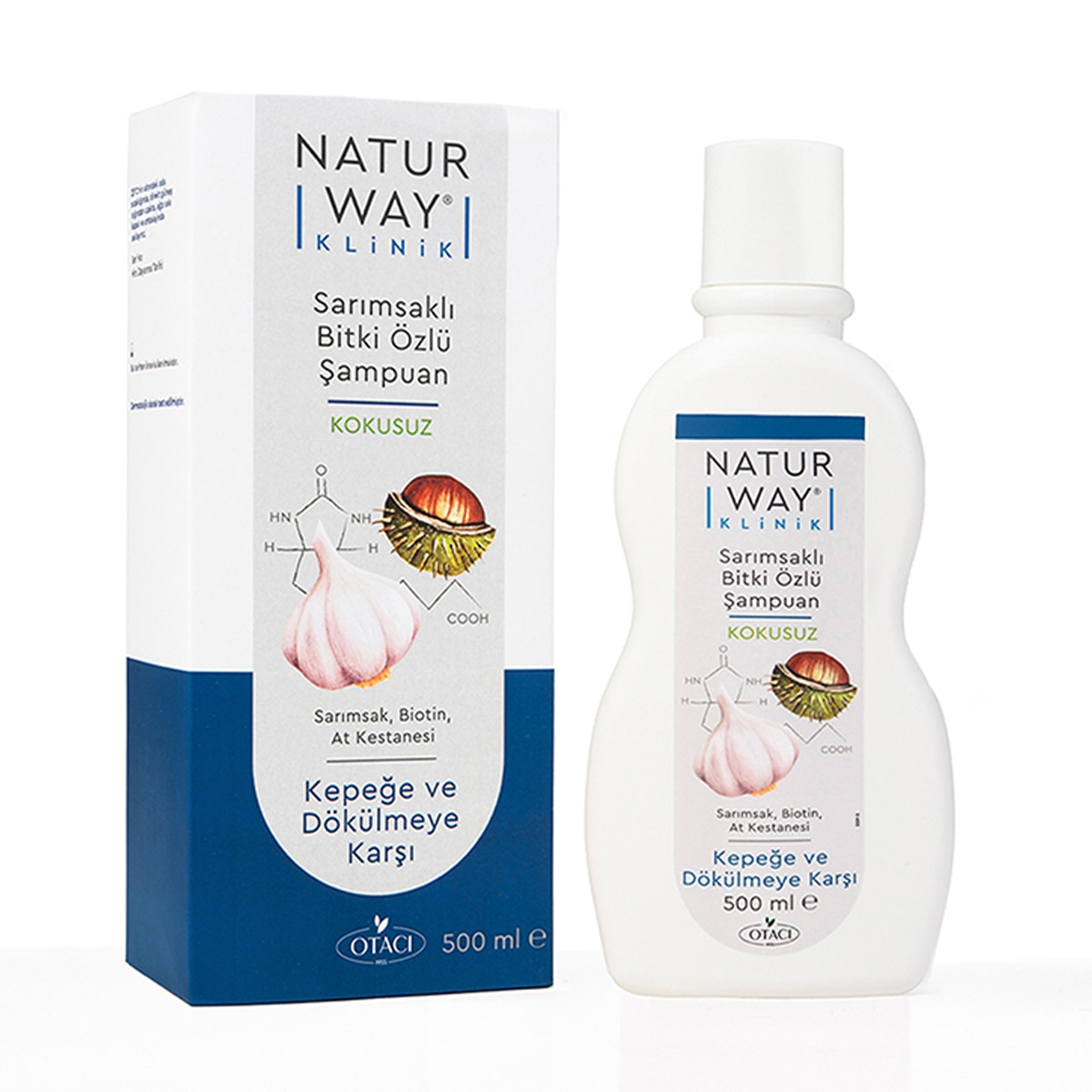  NATURWAY NATURWAY Naturway Şampuan Sarımsak Özlü Dökülme ve Kepek Karşıtı 500 ml  1 of 5 