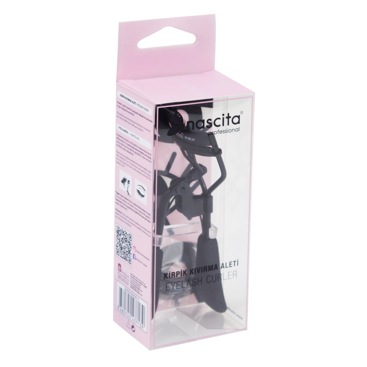  NASCITA NASCITA Nascita Siyah Pro Kirpik Kıvırma Aleti  1 of 4 