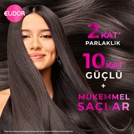 Elidor Şampuan ve Saç Bakım Kremi Güçlü ve Parlak 400 ml