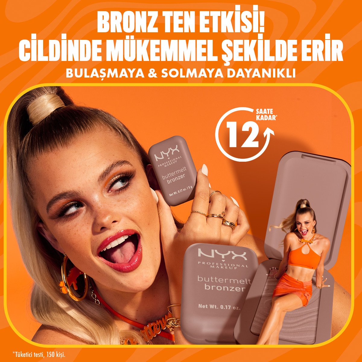  NYX NYX Nyx Professional Makeup Buttermelt Bronzer 03 Deserve Butta  1 of 8 