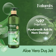  NATURALS BY WATSONS NATURALS BY WATSONS Naturals By Watsons Aloe Vera Duş Jeli 490 ml  1 of 3 