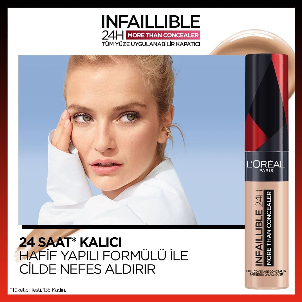 LOREAL PARIS LOREAL PARIS L'Oreal Paris Infaillible 24H Kapatıcı 327 Cashmere 1 of 5