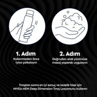 NIVEA FOR MEN NIVEA FOR MEN Nivea Men Erkek Tıraş Jeli Deep Dimension 200 ml 1 of 7