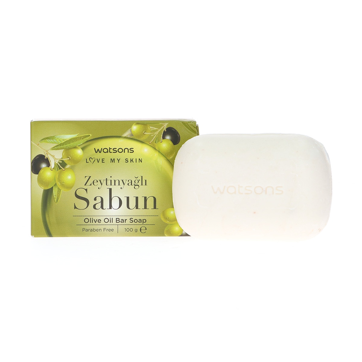  WATSONS WATSONS Watsons Zeytinyağlı El Sabunu 100 gr  1 of 2 