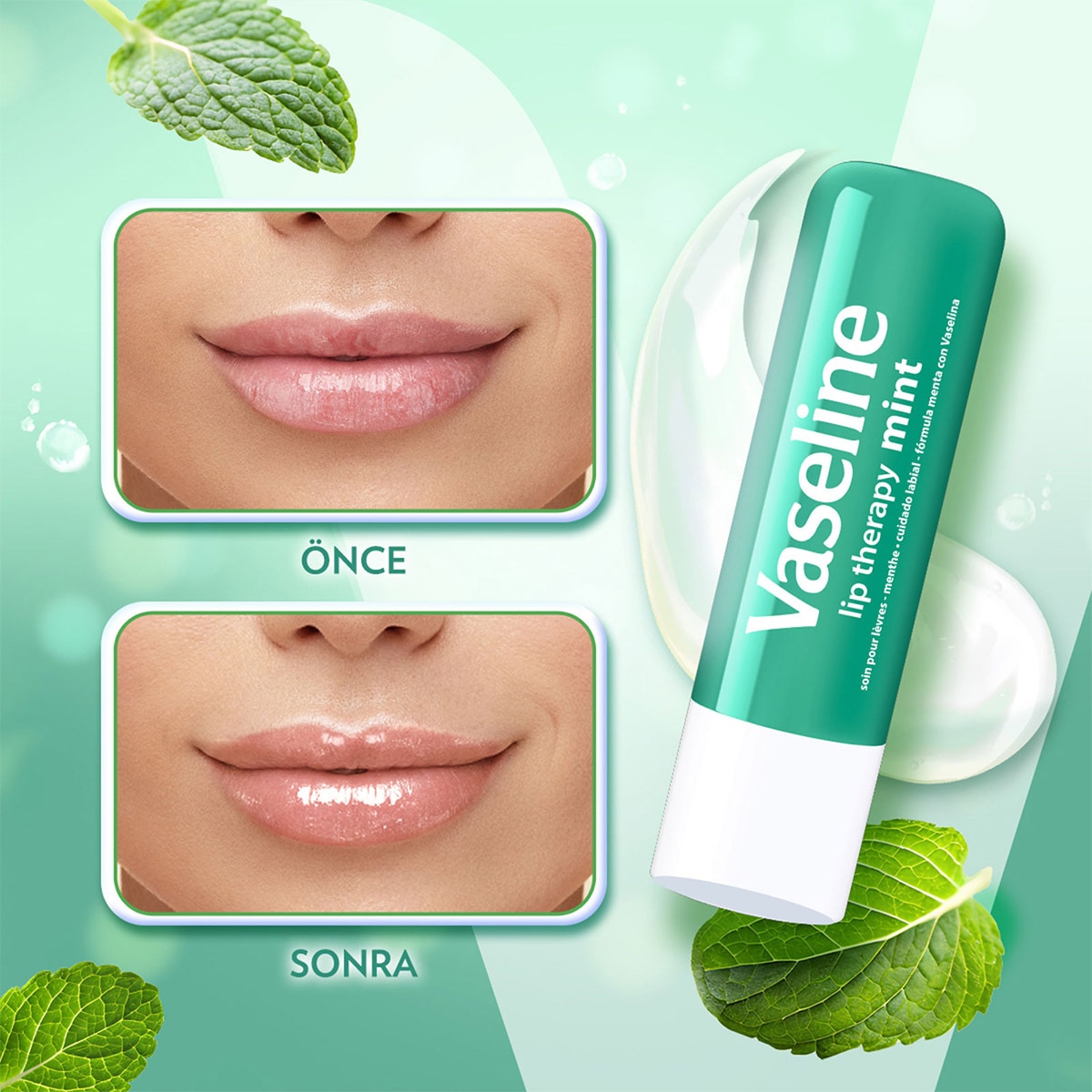  VASELINE VASELINE EXC. Vaseline Lipstick Mint Etkili 4.8 g  1 of 9 
