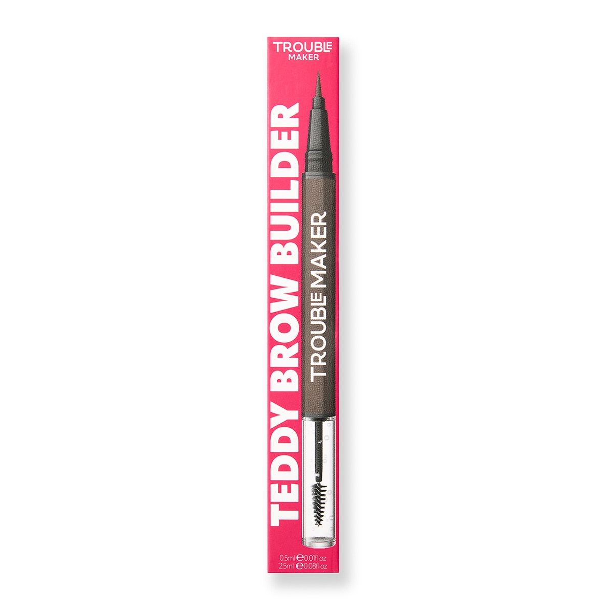 TROUBLE MAKER TROUBLE MAKER Trouble Maker Teddy Brow Kaş Kalemi Koyu Kahve 1 of 3