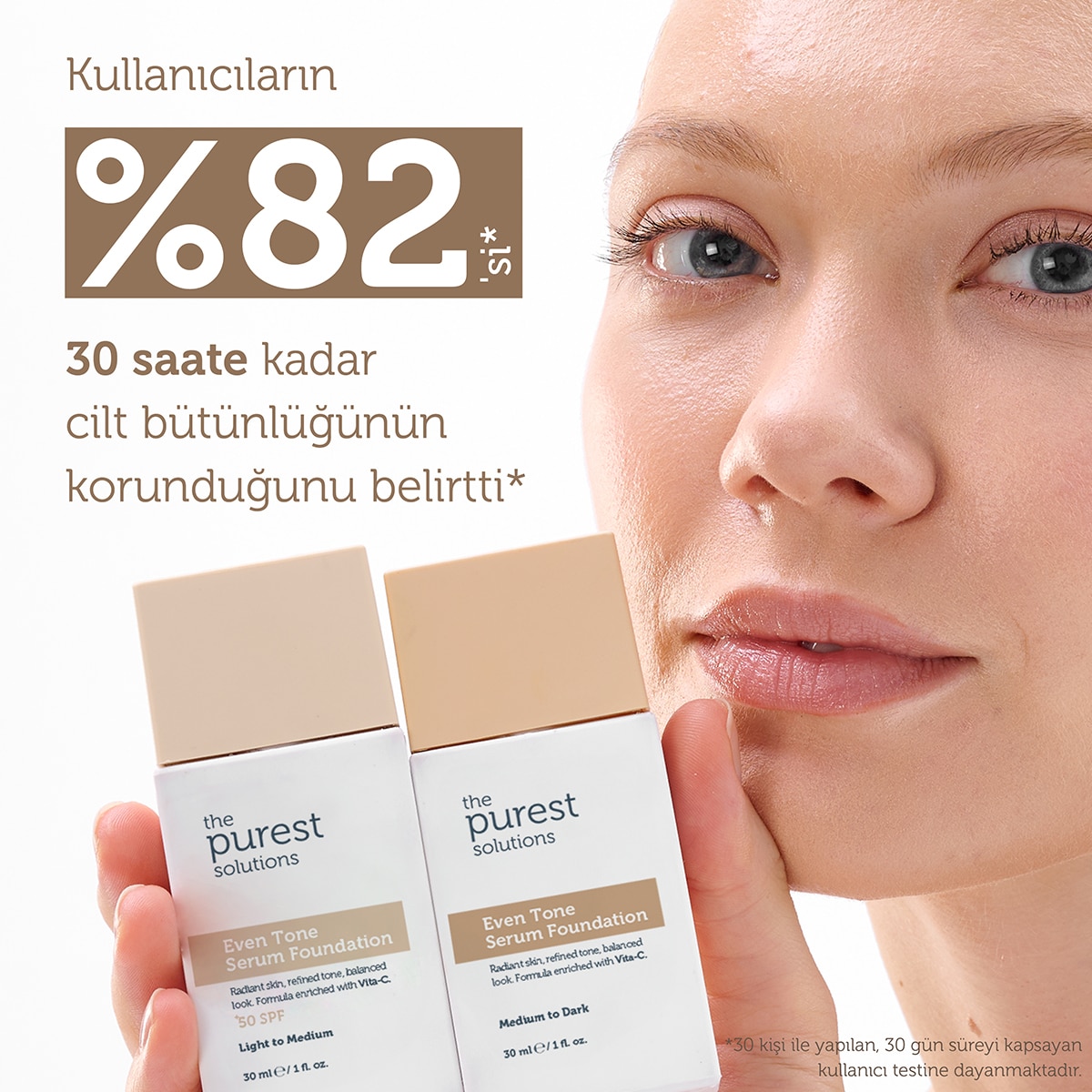 undefined THE PUREST SOLUTIONS EXC. The Purest Solutions Tone Serum Fondöten Medium 30 ml 1 of 9