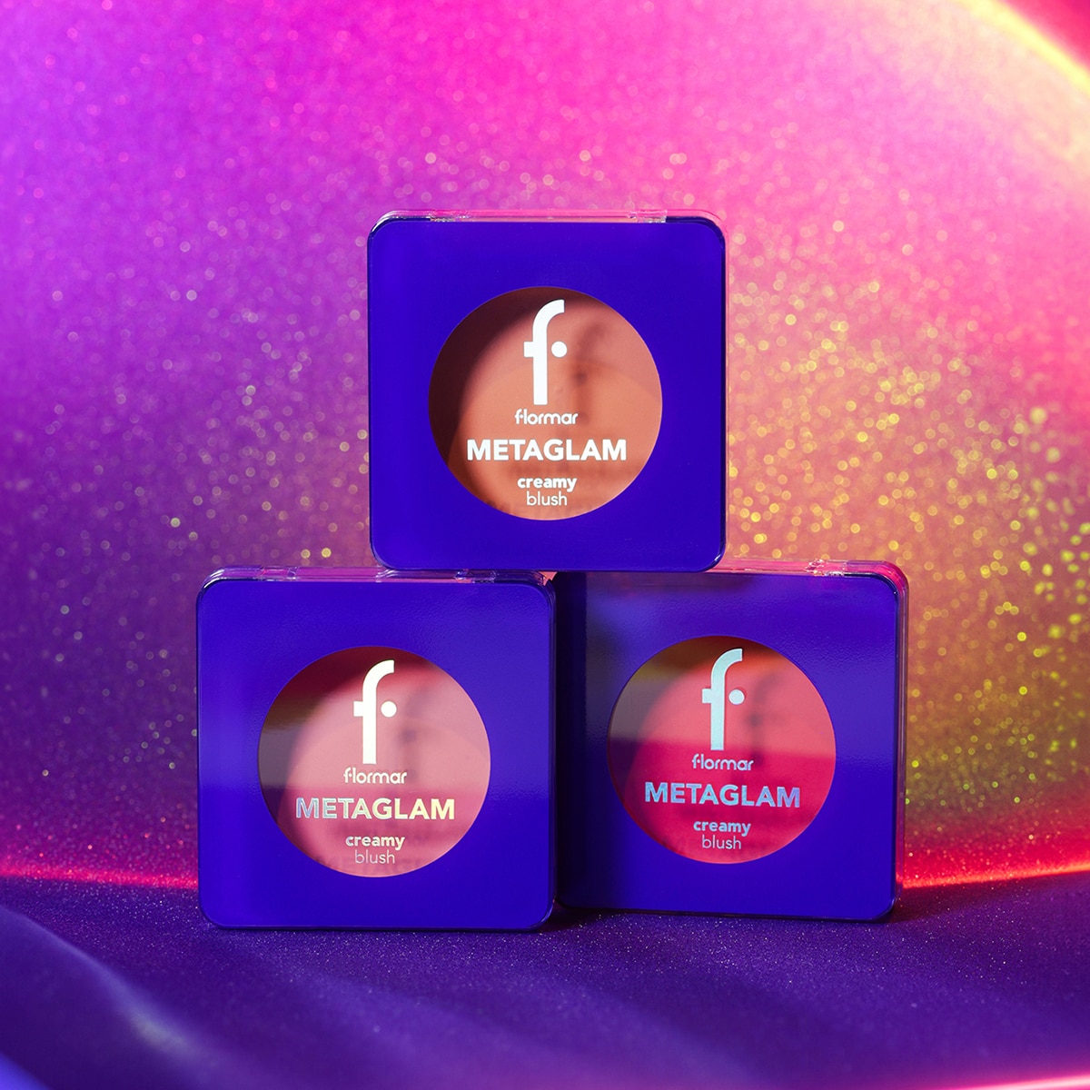  FLORMAR EXC. FLORMAR EXC. Flormar Metaglam Krem Allık 3 Rising Of The Sun  1 of 6 