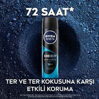 Nivea Deodorant Sprey Erkek Deep Beat 150 ml