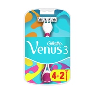 Gillette Venus Renkli Kullan At Tıraş Bıçağı 3 Bıçaklı 4+2 Adet