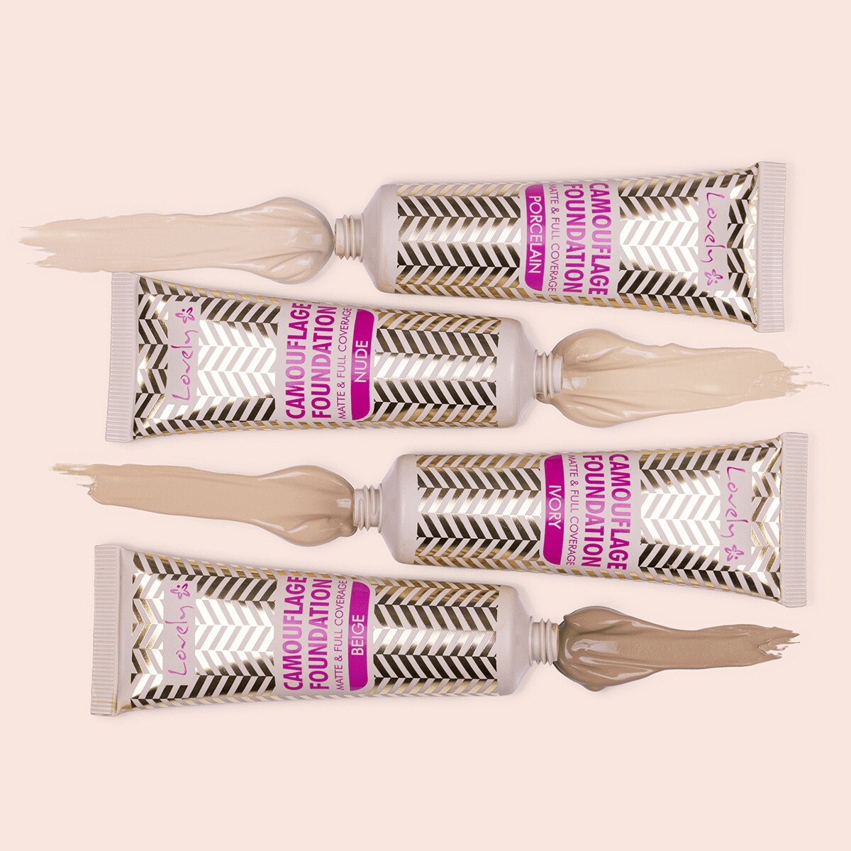  LOVELY LOVELY Lovely Camouflage Fondöten No: 3  1 of 2 
