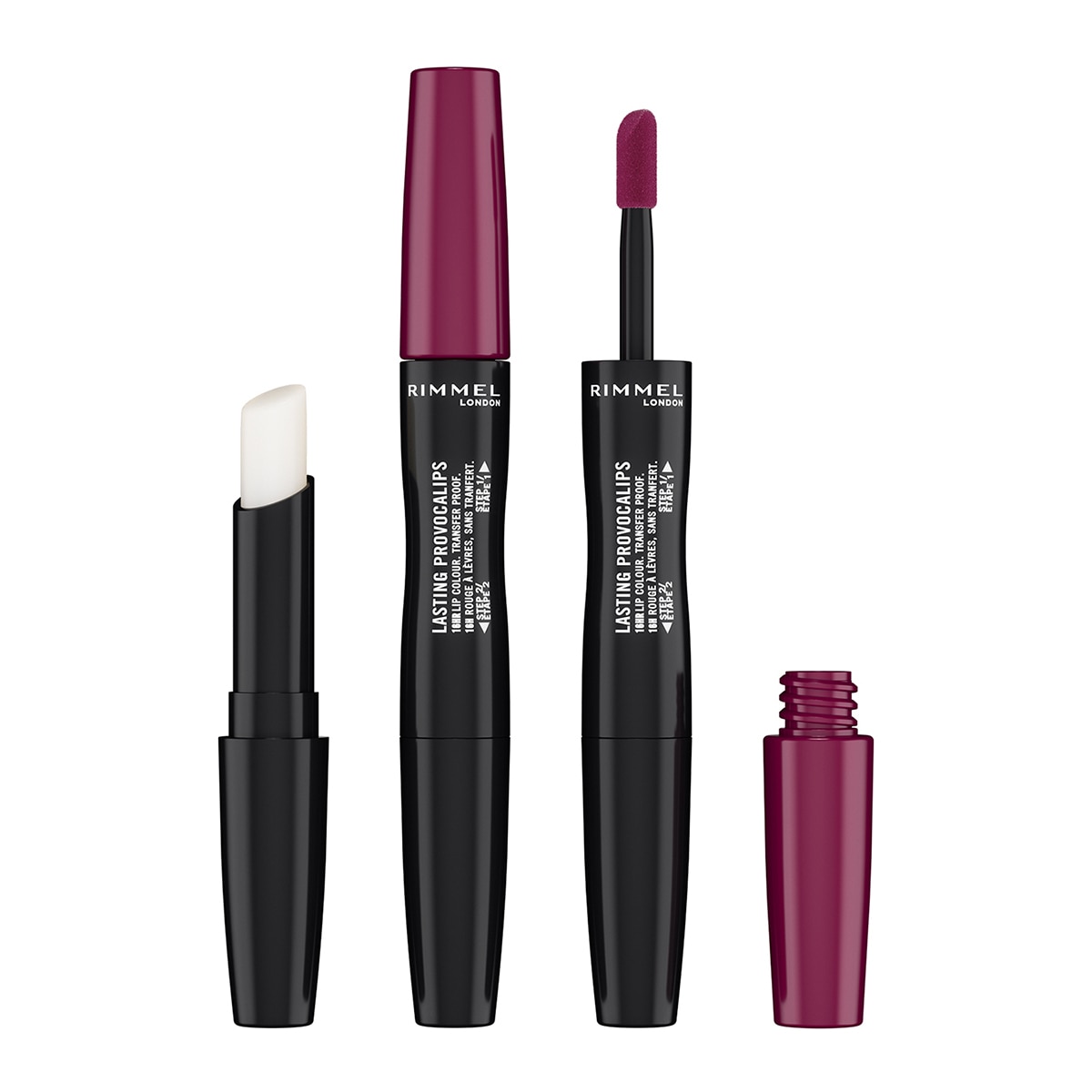 RIMMEL LONDON RIMMEL LONDON Rimmel London Provocalips Likit Ruj Maroon Swoon 440  1 of 4 
