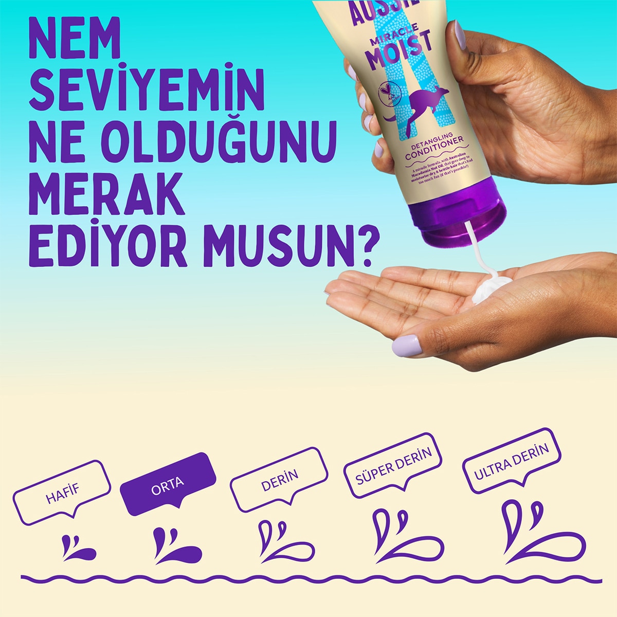  AUSSIE AUSSIE Aussie Miracle Moist Nemlendirici Saç Kremi 1 lt  1 of 10 