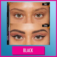 Nyx Professional Makeup Lift and Snatch Kaş Kalemi Pen Black