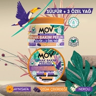 Mov Tırnak Tırnak Bakım Peeling