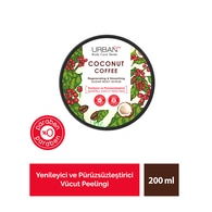 Urban Care Coconut Coffee Yenileyici ve Pürüzsüzleştirici Şekerli Vücut Peelingi 200 ml