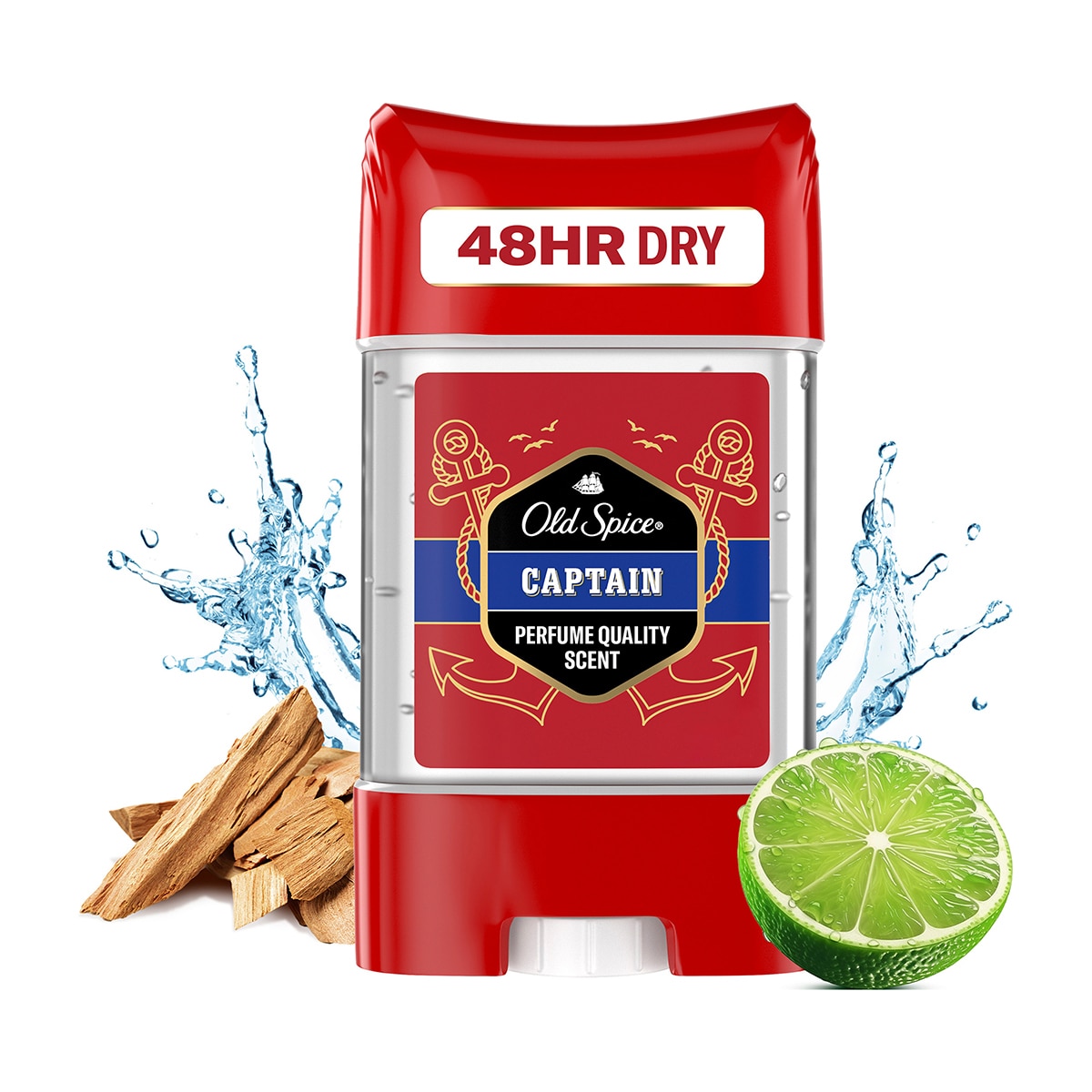 OLD SPICE OLD SPICE Old Spice Clear Gel Stick Captain 70 ml 1 of 9