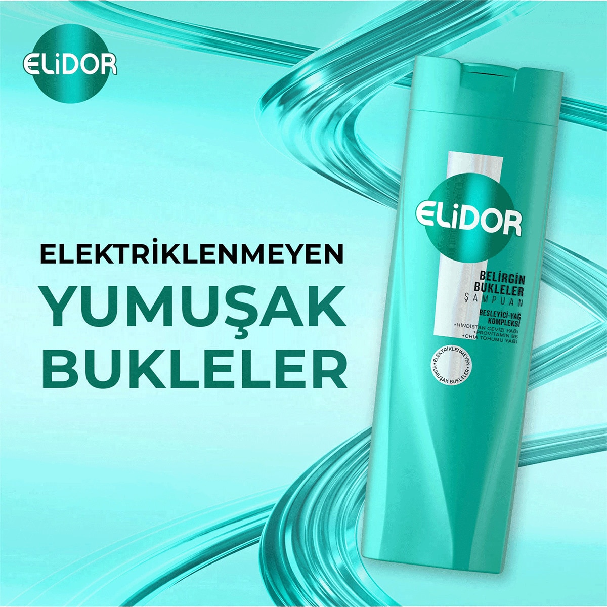  ELİDOR EXC. ELİDOR EXC. Elidor Şampuan Belirgin Bukleler 400 ml  1 of 7 