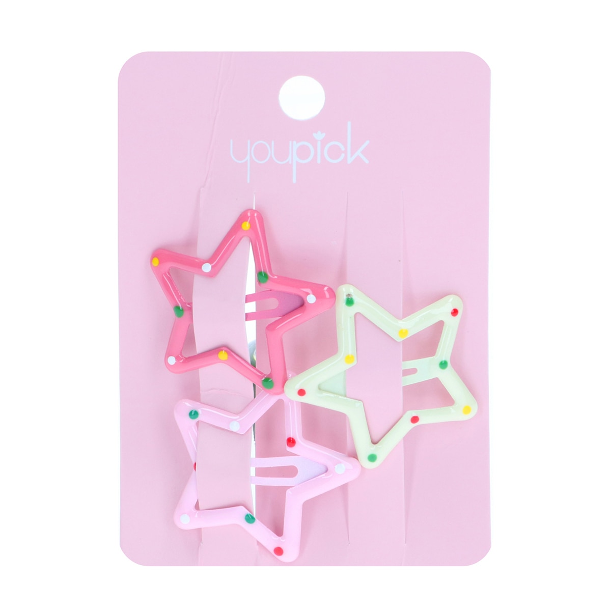 Youpick YOUPICK EXC. Youpick Çıt Çıt Toka Yıldız Büyük 1 of 12