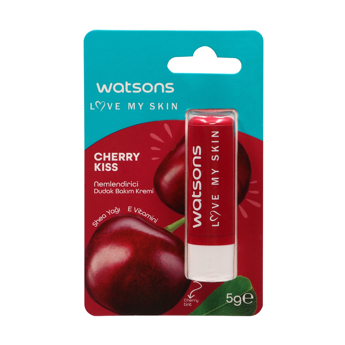 WATSONS WATSONS WATSONS DUDAK BAKIM KREMİ CHERRY KISS 5 GR  1 of 1