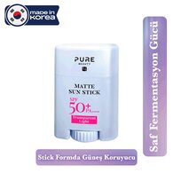  PURE BEAUTY PURE BEAUTY Pure Beauty Mat Yüz Stick Güneş Koruyucu SPF50+ 17 g  